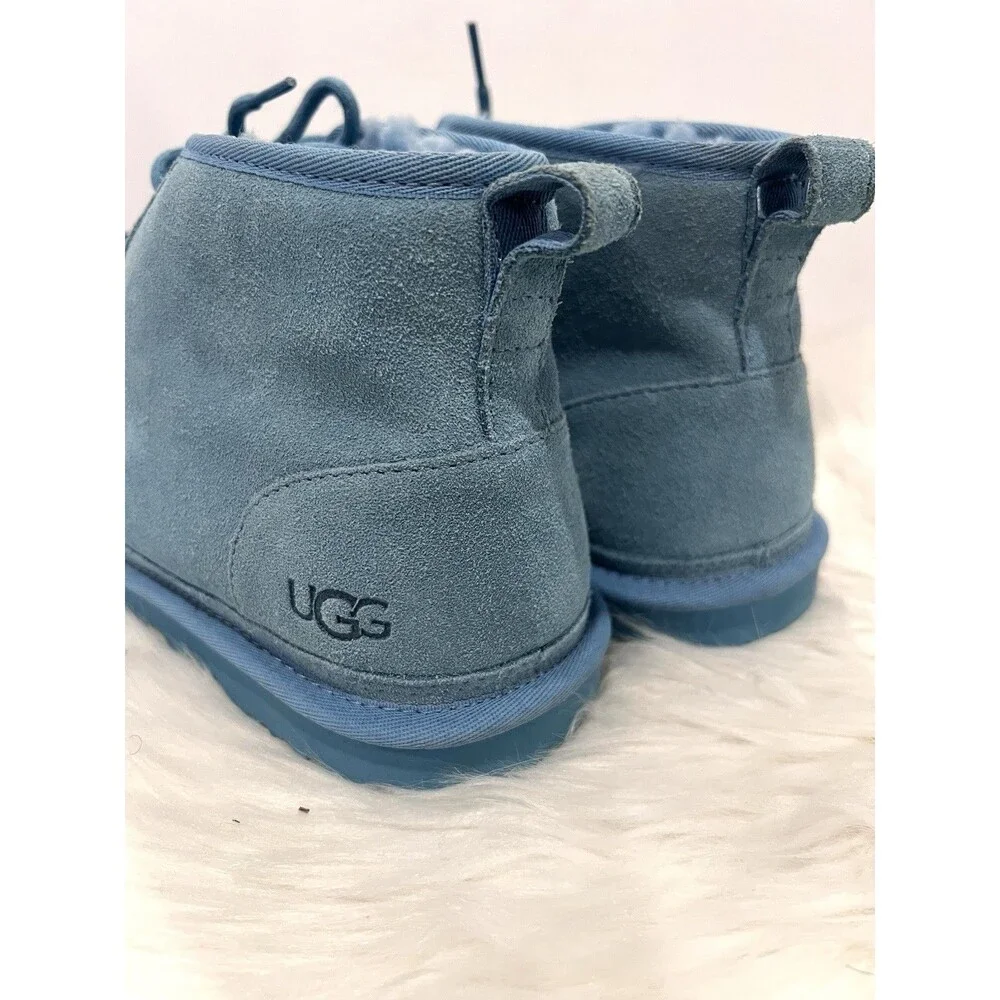 UGG NEUMEL 3236 FRESHWATER BLUE MENS CHUKKA ANKLE BOOT SIZE 11 US AUTHENTIC NEW